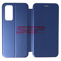 Accesorii GSM - Toc FlipCover Round: Toc  FlipCover Round Huawei P smart 2021 Royal Blue