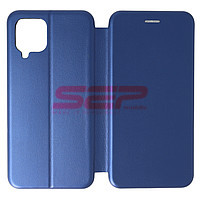Accesorii GSM - Toc FlipCover Round: Toc FlipCover Round Samsung Galaxy A22 4G Royal Blue