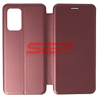 Accesorii GSM - Toc FlipCover Round: Toc FlipCover Round OPPO A54 4G Wine Red