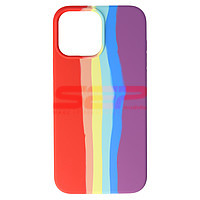PROMOTIE Accesorii GSM: Toc silicon High Copy Rainbow Apple iPhone 13 Pro Max No. 01