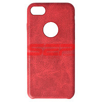 Accesorii GSM - Toc Leather Vintage Tatoo: Toc Leather Vintage Tatoo Apple iPhone 7 RED