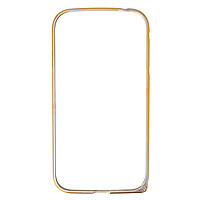 Accesorii GSM - Bumper telefon mobil: Bumper aluminiu Samsung I9500 Galaxy S4 GOLD