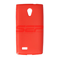 Accesorii GSM - Toc Back Case: Toc plastic siliconat Allview A5 Ready ROSU