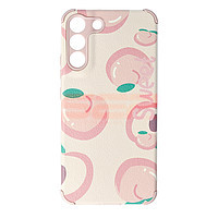 Accesorii GSM - Toc TPU Leather Frosted: Toc TPU Leather Frosted Samsung Galaxy S22 Plus Peach