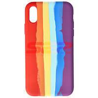 PROMOTIE Accesorii GSM: Toc silicon High Copy Rainbow Apple iPhone XR