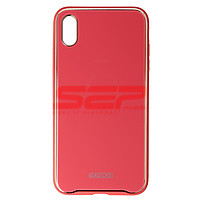 Accesorii GSM - Toc TPU & Glass Luxury: Toc TPU & Glass Luxury Apple iPhone XS Max Red