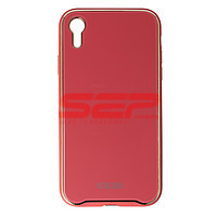PROMOTIE Accesorii GSM: Toc TPU & Glass Luxury Apple iPhone XR Red