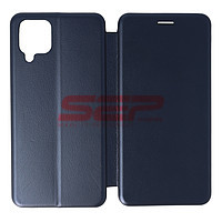 Accesorii GSM - Toc FlipCover Round: Toc FlipCover Round Samsung Galaxy A12 Midnight Blue