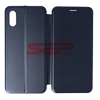 Accesorii GSM - Toc FlipCover Round: Toc FlipCover Round Xiaomi Redmi 9A Midnight Blue