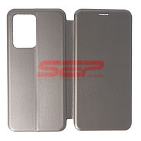 Accesorii GSM - Toc FlipCover Round: Toc FlipCover Round Xiaomi 11T / 11T Pro Fossil Grey
