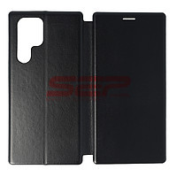 Accesorii GSM - Toc FlipCover Round: Toc FlipCover Round Samsung Galaxy S22 Ultra Black