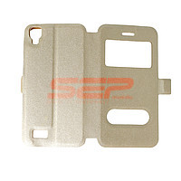 Accesorii GSM - Toc Flipcover Smart View: Toc FlipCover Smart View Allview P5 eMagic GOLD