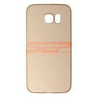 Accesorii GSM - Bumper telefon mobil: Bumper Aluminiu Suede Samsung Galaxy S6 GOLD
