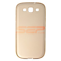 Accesorii GSM - Bumper telefon mobil: Bumper Aluminiu Suede Samsung I9300 Galaxy S III GOLD