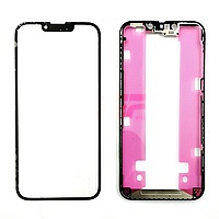 Accesorii GSM - Geam ecran cu rama: Geam cu Rama + OCA iPhone 13 Pro BLACK