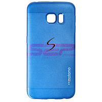 Accesorii GSM - LICHIDARE DE STOC: Toc Motomo Fashion Case Samsung Galaxy S6 Edge BLUE