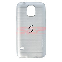 Accesorii GSM - Motomo Fashion Case: Toc Motomo Fashion Case Samsung Galaxy S5 SILVER
