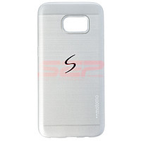 Accesorii GSM - Motomo Fashion Case: Toc Motomo Fashion Case Samsung Galaxy S7 Edge SILVER