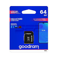 Card memorie micro-SD 64GB C10 Goodram