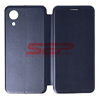 Accesorii GSM - Toc FlipCover Round: Toc FlipCover Round Samsung Galaxy A03 Core Midnight Blue