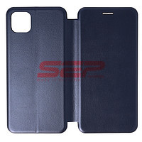 Accesorii GSM - Toc FlipCover Round: Toc FlipCover Round Samsung Galaxy A22 5G Midnight Blue