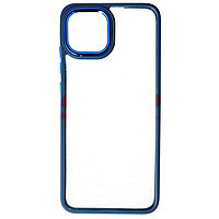 Accesorii GSM - Toc TPU+PC Shell Clear Cover: Toc TPU+PC Shell Clear Cover Samsung Galaxy A03 4G Blue