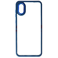 Accesorii GSM - Toc TPU+PC Shell Clear Cover: Toc TPU+PC Shell Clear Cover Samsung Galaxy A03 Core Blue