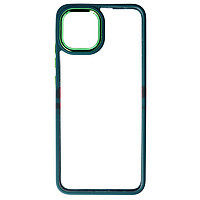 Accesorii GSM - PC Back Cover: Toc TPU+PC Shell Clear Cover Samsung Galaxy A03 4G Green