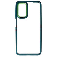 Accesorii GSM - PC Back Cover: Toc TPU+PC Shell Clear Cover Samsung Galaxy A13 4G Green