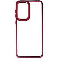 Accesorii GSM - Toc TPU+PC Shell Clear Cover: Toc TPU+PC Shell Clear Cover Samsung Galaxy A33 5G Burgundy