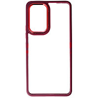 Accesorii GSM - Toc TPU+PC Shell Clear Cover: Toc TPU+PC Shell Clear Cover Samsung Galaxy A53 5G Burgundy