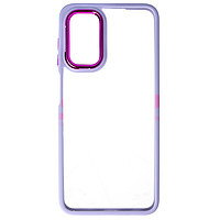 Accesorii GSM - Toc TPU+PC Shell Clear Cover: Toc TPU+PC Shell Clear Cover Samsung Galaxy A13 4G Purple