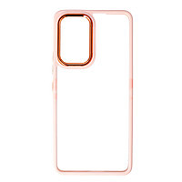 Toc TPU+PC Shell Clear Cover Samsung Galaxy A53 5G Pink