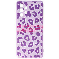 Accesorii GSM - Toc TPU Purple Design: Toc TPU Purple Design Samsung Galaxy A32 Animal Print
