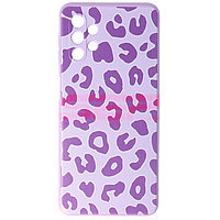 Toc TPU Purple Design Samsung Galaxy A32 5G Animal Print