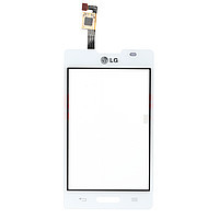 Accesorii GSM - Touchscreen telefon mobil: Touchscreen LG Optimus L4 II / E440 WHITE