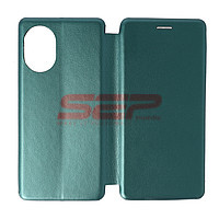 Accesorii GSM - Toc FlipCover Round: Toc FlipCover Round OPPO Reno7 Lite 5G Sea Green