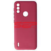 Toc silicon High Copy Motorola Moto E7 Power Burgundy