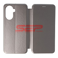 Accesorii GSM - : Toc FlipCover Round Huawei nova Y70 / Y70 Plus Fossil Grey