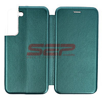 Accesorii GSM - Toc FlipCover Round: Toc FlipCover Round Samsung Galaxy S22 Plus Sea Green