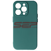 Accesorii GSM - : Toc silicon High Copy Apple iPhone 14 Pro Midnight Green