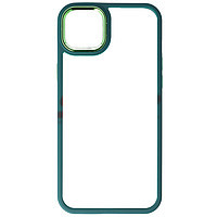 Accesorii GSM - PC Back Cover: Toc TPU+PC Shell Clear Cover Apple iPhone 14 Plus Green