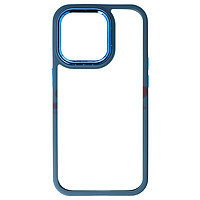 Accesorii GSM - PC Back Cover: Toc TPU+PC Shell Clear Cover Apple iPhone 14 Pro Blue