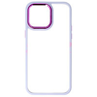 Accesorii GSM - PC Back Cover: Toc TPU+PC Shell Clear Cover Apple iPhone 14 Pro Max Purple