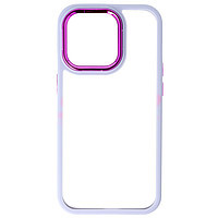 Accesorii GSM - PC Back Cover: Toc TPU+PC Shell Clear Cover Apple iPhone 14 Pro Purple
