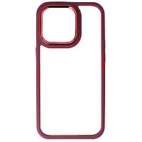 Accesorii GSM - Toc TPU+PC Shell Clear Cover: Toc TPU+PC Shell Clear Cover Apple iPhone 14 Pro Burgundy
