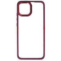 Accesorii GSM - Toc TPU+PC Shell Clear Cover: Toc TPU+PC Shell Clear Cover Samsung Galaxy A03 4G Burgundy