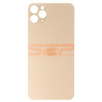 Accesorii GSM - Capac spate telefon mobil: Capac baterie iPhone 11 Pro Max GOLD