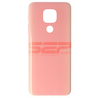Accesorii GSM - Capac spate telefon mobil: Capac baterie Motorola Moto G9 Play PINK