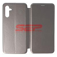 Accesorii GSM - Toc FlipCover Round: Toc FlipCover Round Samsung Galaxy A04s Fossil Gray